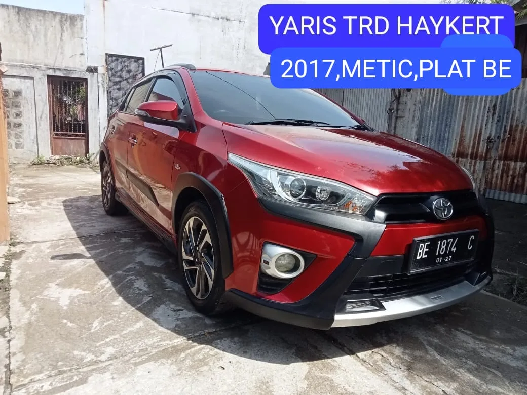 Toyota Yaris Hayker 2017, Automatic, Pertalite